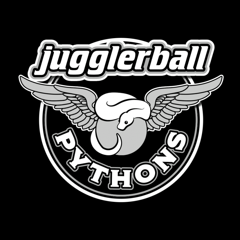 jugglerball PYTHONS logo